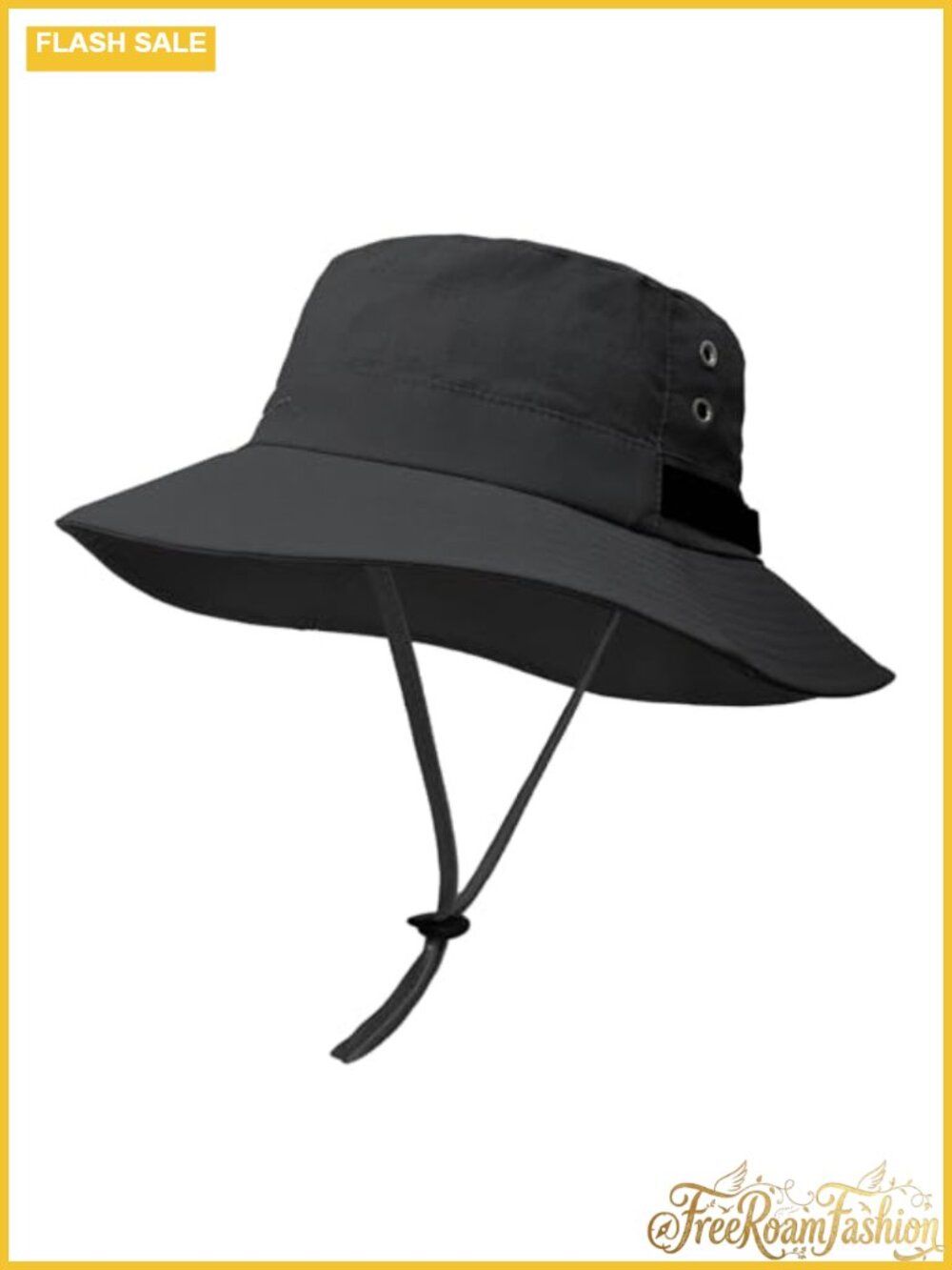 Unisex Foldable Sun Bucket Hat UPF 50+ Adjustable Chin Strap Outdoor Beach Golf